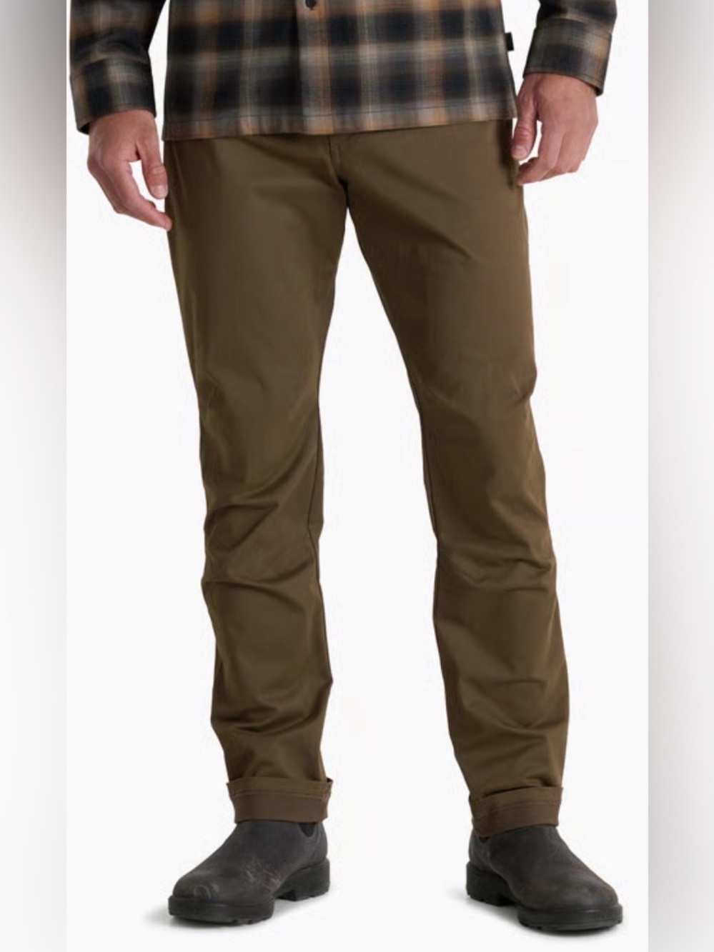 Kuhl Rydr Patina Dyed Burnt Olive Pants Size 34 x 32